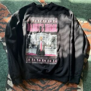 Amazon Black and Pink Graphic Men's Sweater